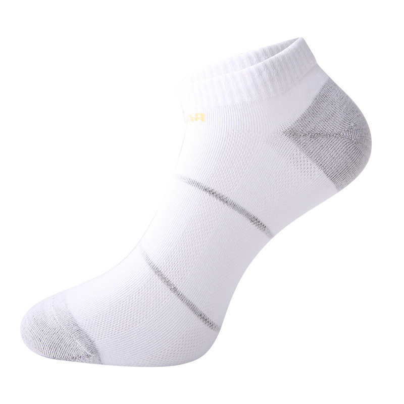 Men Seasons Socks Solid Color Cotton Men Socks Breathable Socks Wild Hiking Compression Scoks